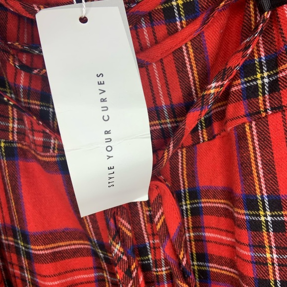 4x plaid retro looking dress. - Picture 5 of 9